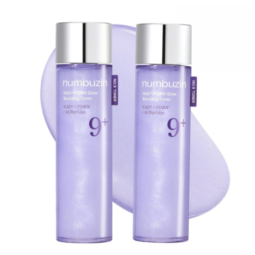 Numbuzin No.9 NAD PDRN Glow Boosting Toner (150ml + 150ml) — product image 1