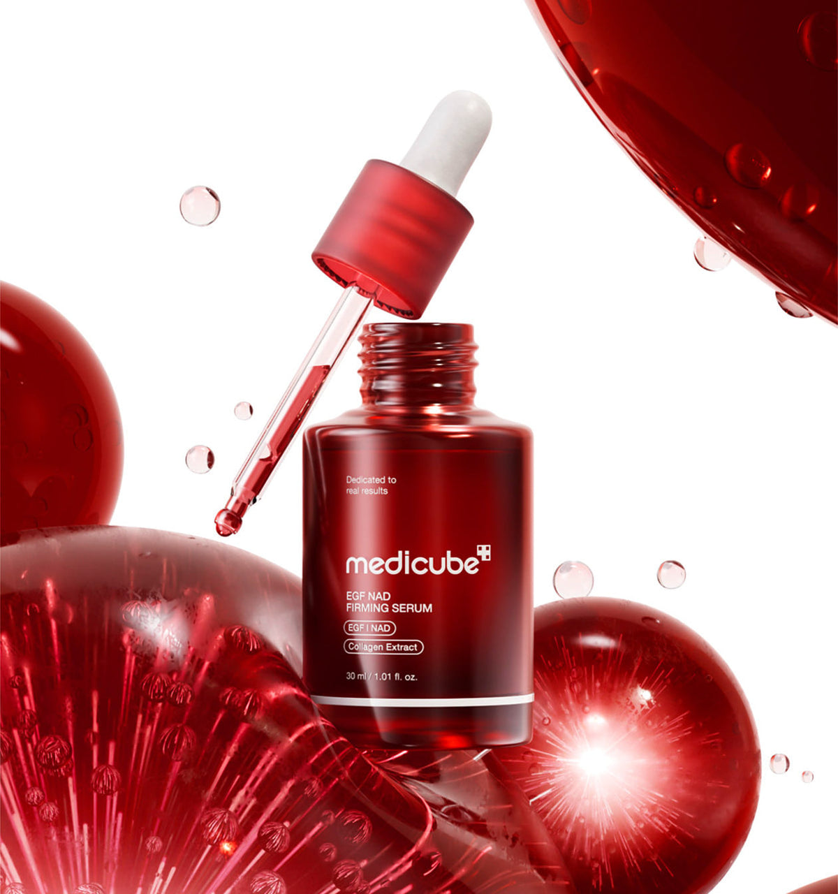 MEDICUBE EGF NAD Firming Serum 30ml — product packaging