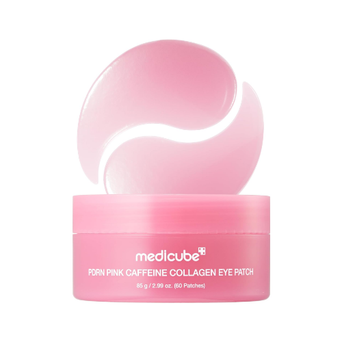 MEDICUBE PDRN Pink Caffeine Collagen Eye Patch (60ea) — product packaging