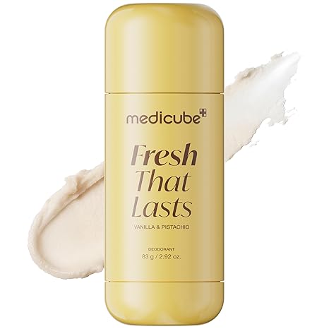 MEDICUBE Vanilla & Pistacho Deodorant 80g — product packaging