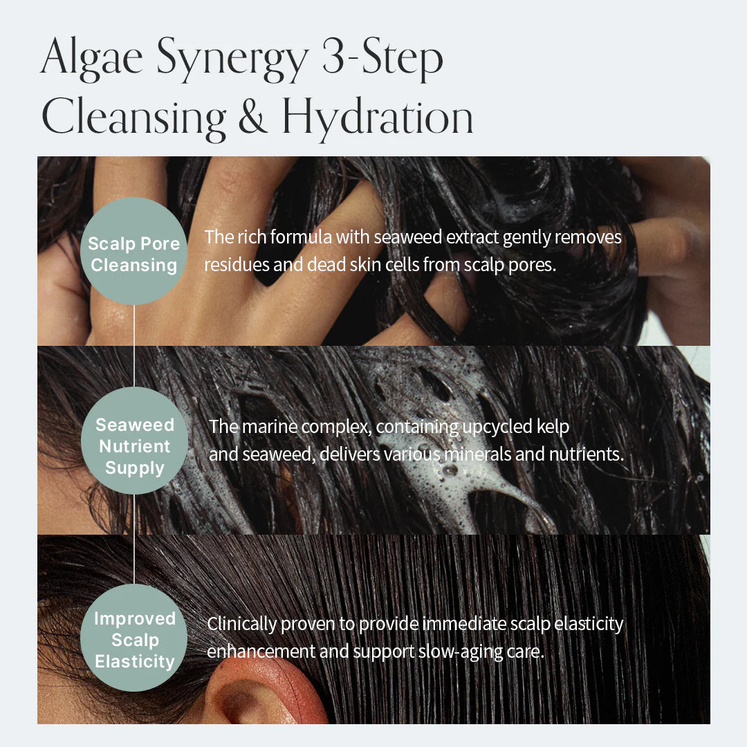 GROWUS Algae Therapy Shampoo 500ml — product view 5