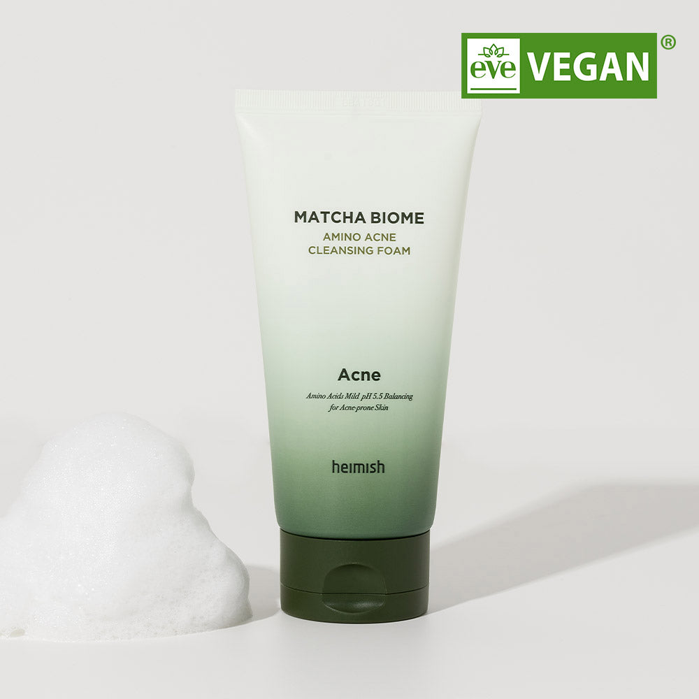 heimish Matcha Biome Amino Acne Cleansing Foam 150ml — product view 1