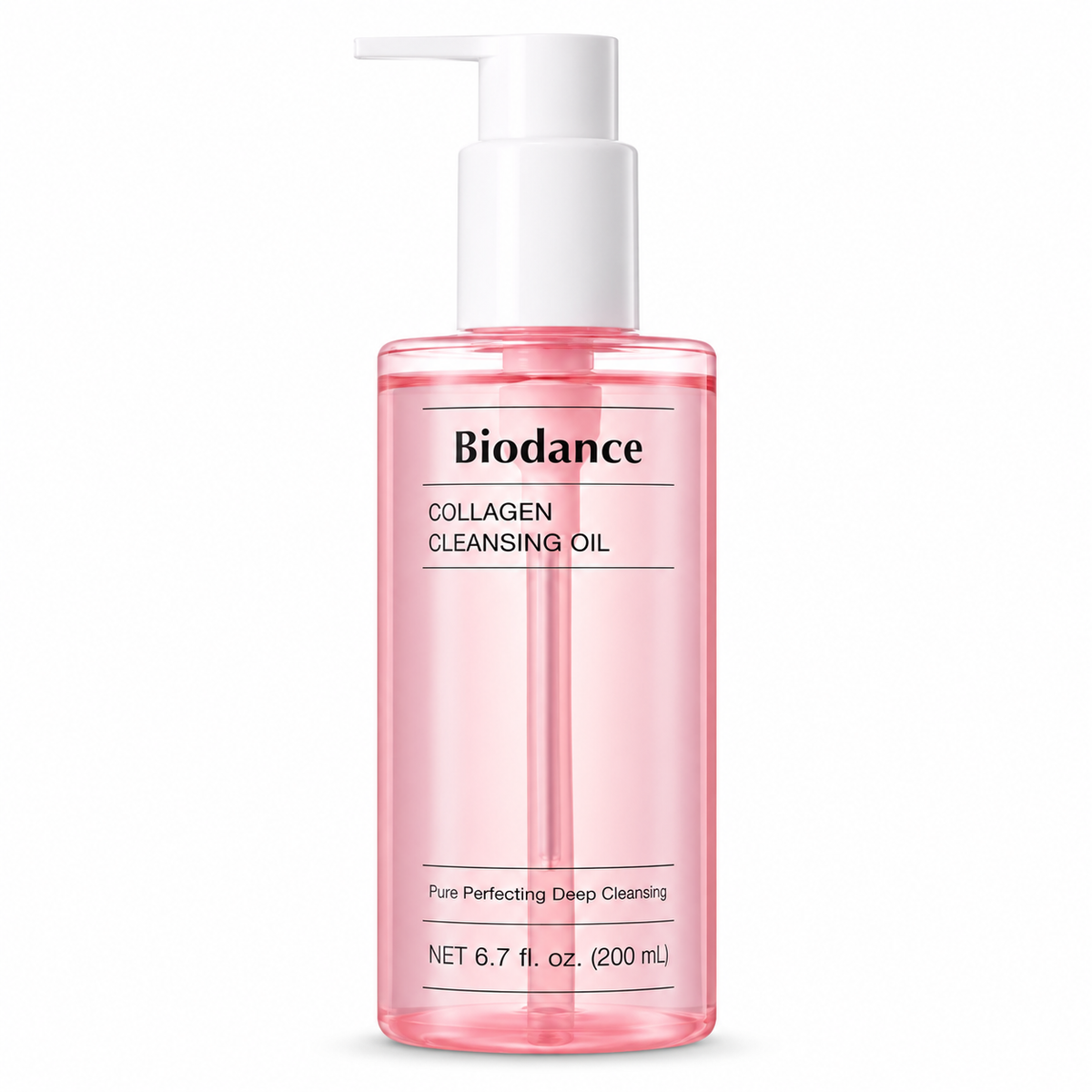 Biodance Collagen Cleansing Oil 200ml — white-background digitally restyled product packshot
