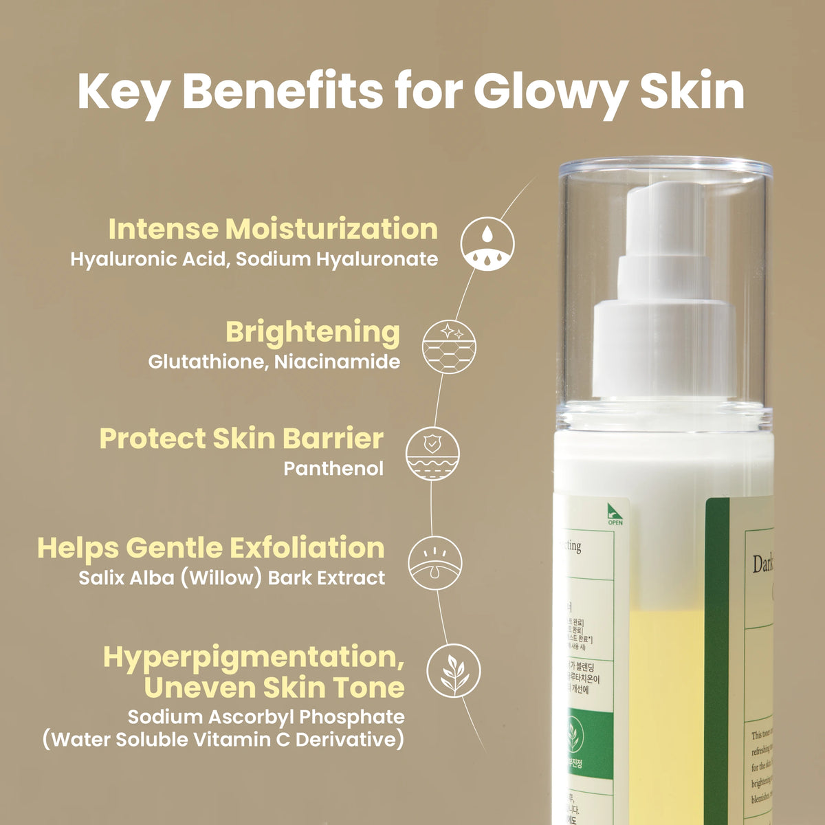 AXIS-Y Dark Spot Correcting Glow Toner 125ml — gallery view 4