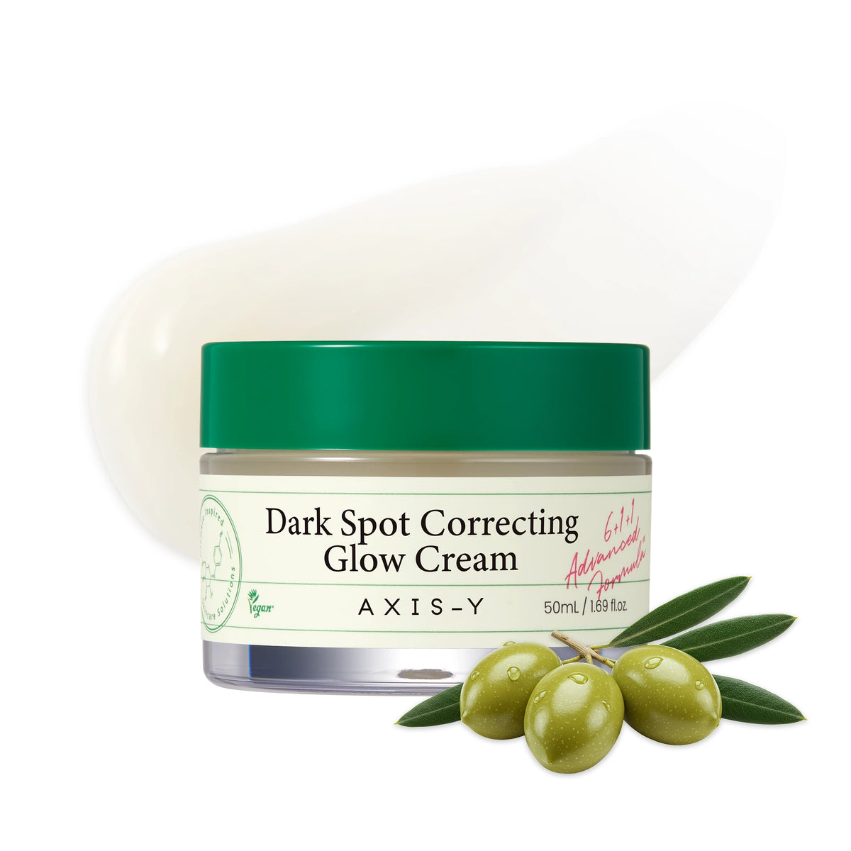 AXIS-Y Dark Spot Correcting Glow Cream 50ml — product packaging