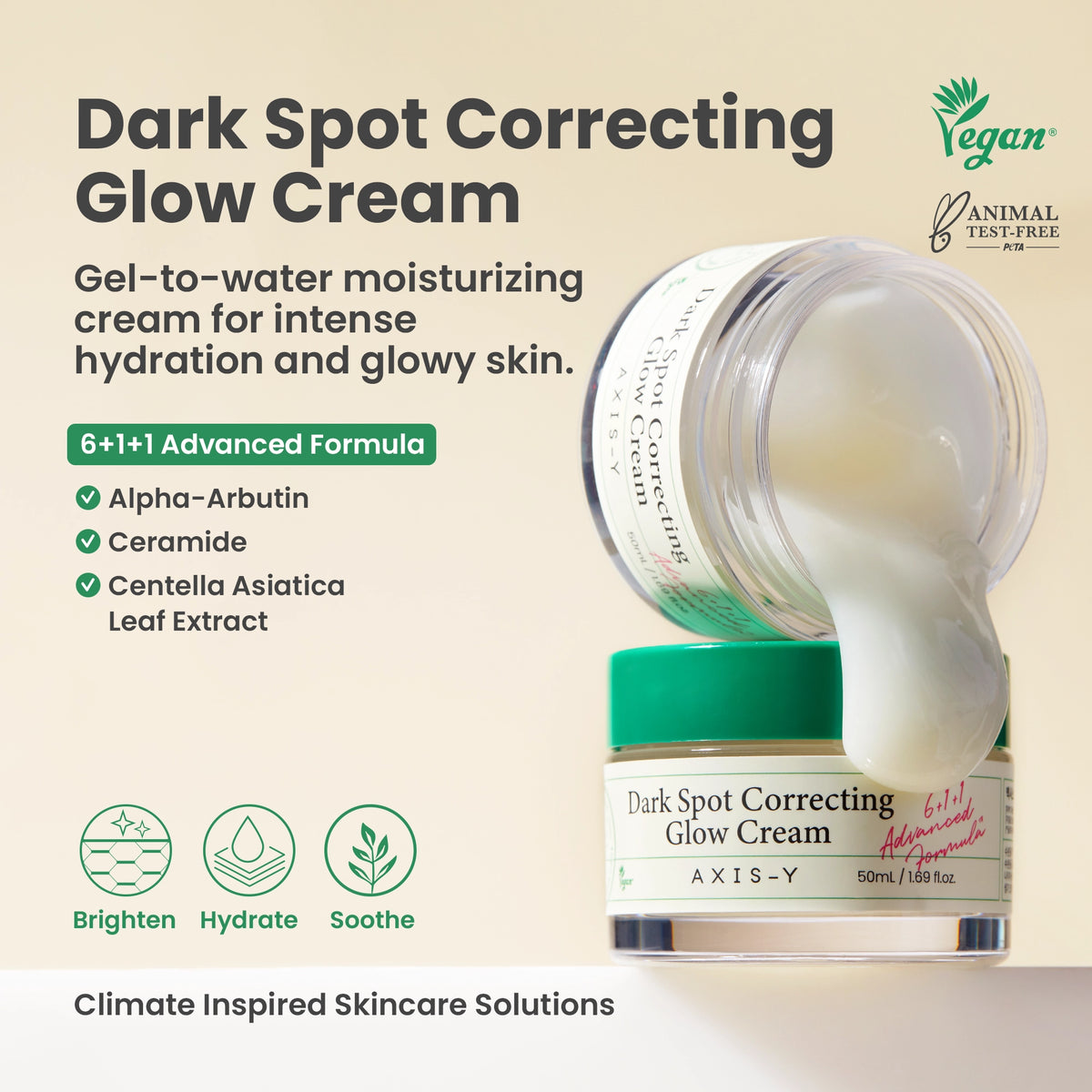 AXIS-Y Dark Spot Correcting Glow Cream 50ml — gallery view 2