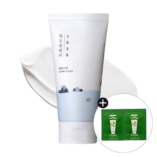 ROUND LAB 1025 Dokdo Cleanser 150ml — product packaging