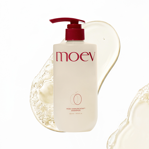 moev Annurcatin Shampoo 525ml — product packaging