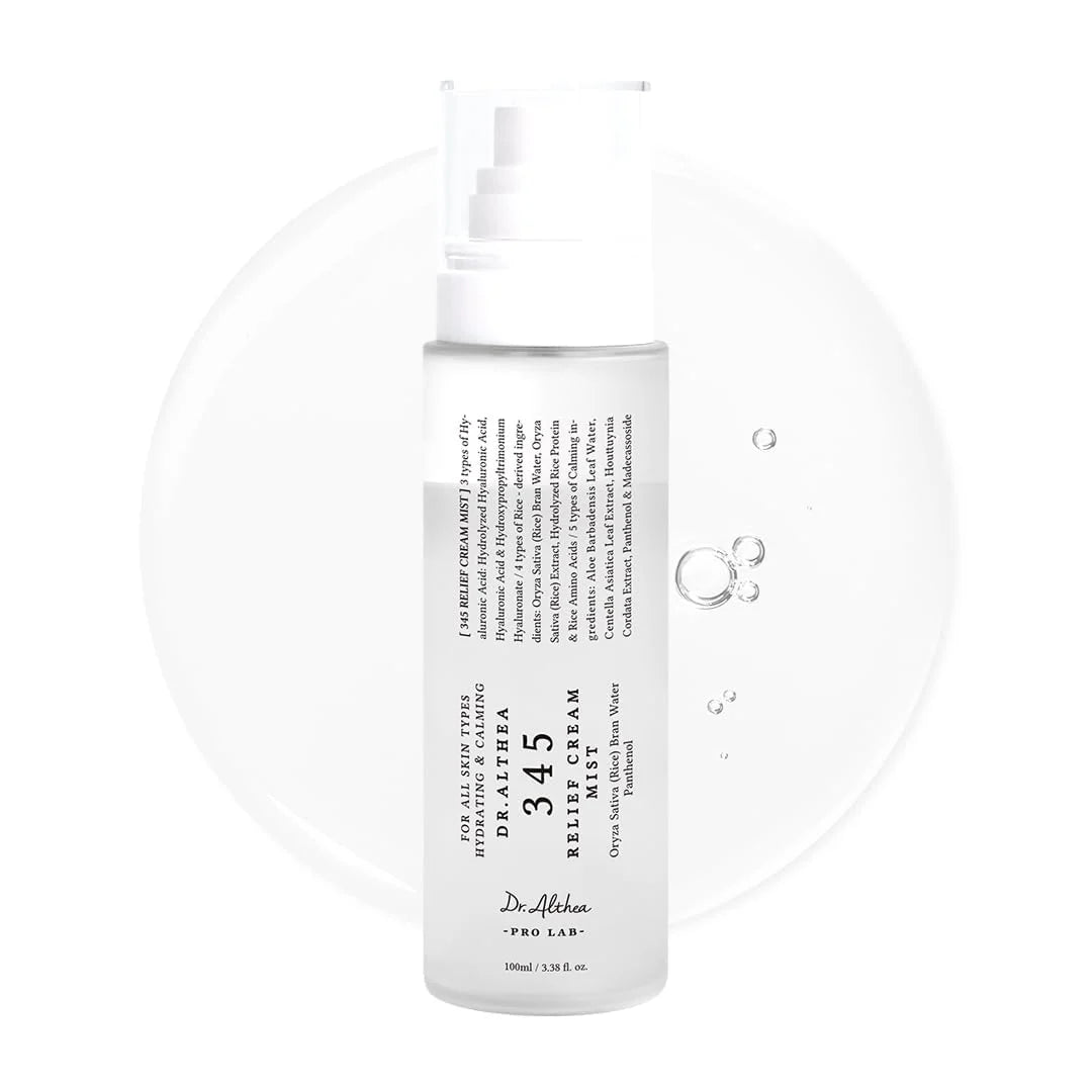 Dr.Althea 345 Relief Cream Mist 100ml — product packaging