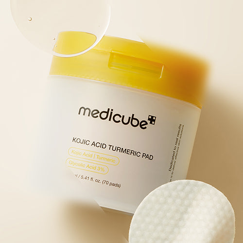 MEDICUBE Kojic Acid Turmeric Pad (70ea) — product packaging