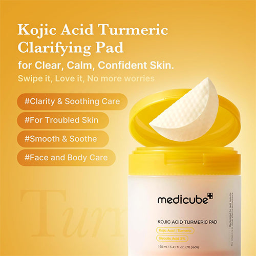 MEDICUBE Kojic Acid Turmeric Pad (70ea) — gallery view 2
