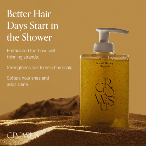 GROWUS Sea Salt Therapy Shampoo 500ml — product image 5