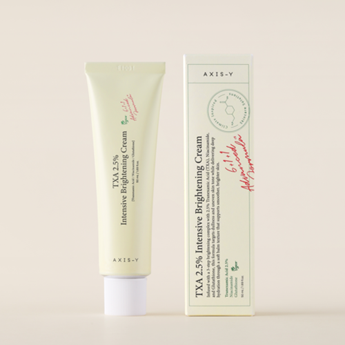 AXIS-Y TXA 2.5% Intensive Brightening Cream 50ml — product packaging