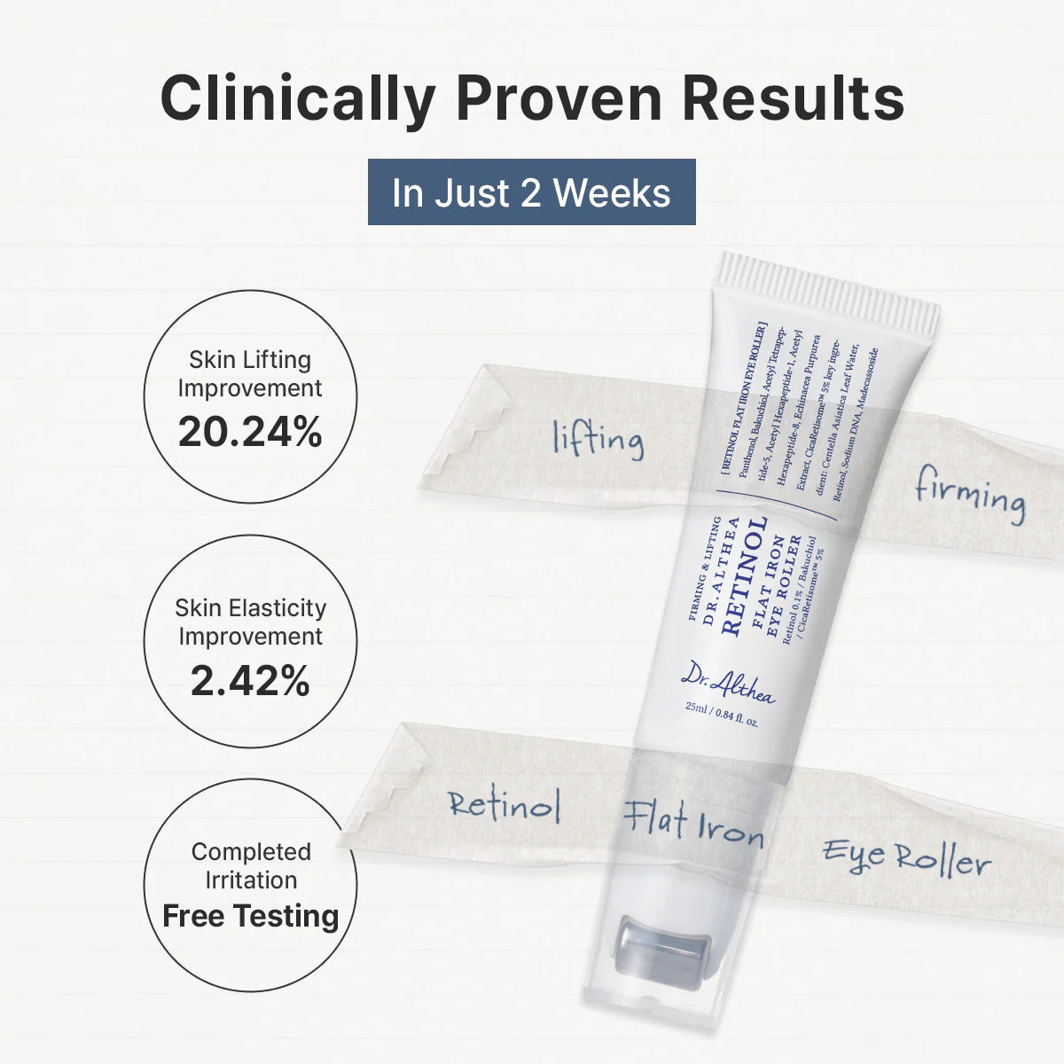 Dr.Althea Retinol Flat Iron Eye Roller 25ml — product image 5