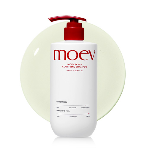moev Scalp Clarifying Shampoo 500ml — product packaging