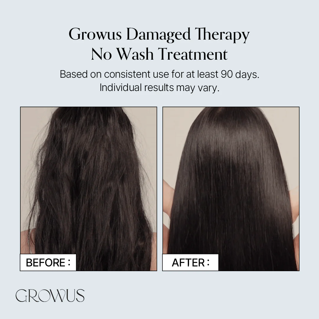GROWUS Damage Therapy No-Wash Treatment EX 250ml #Dew Rose — product image 5