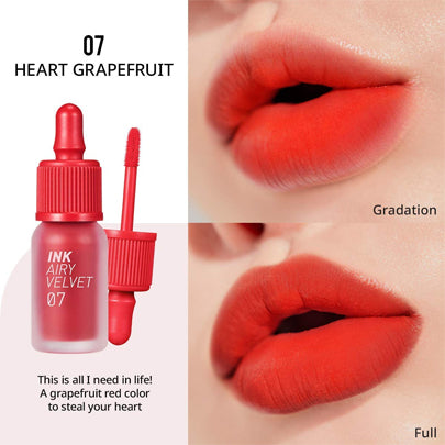 peripera Ink Airy Velvet #07 Heart Grapefruit — product image 2