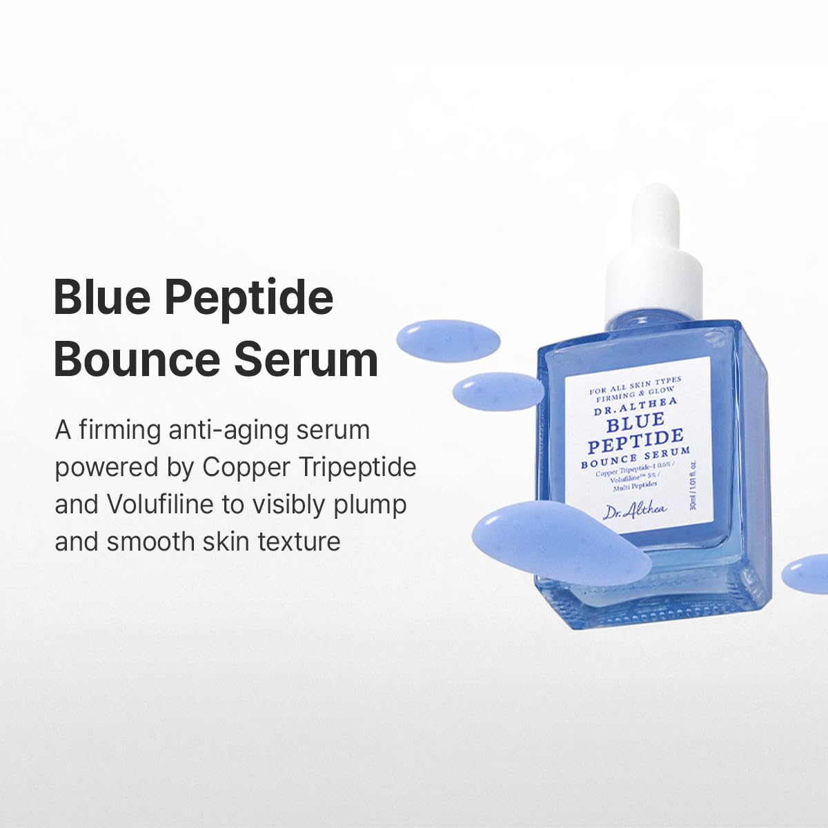 Dr.Althea Blue Peptide Bounce Serum 30ml — gallery view 2